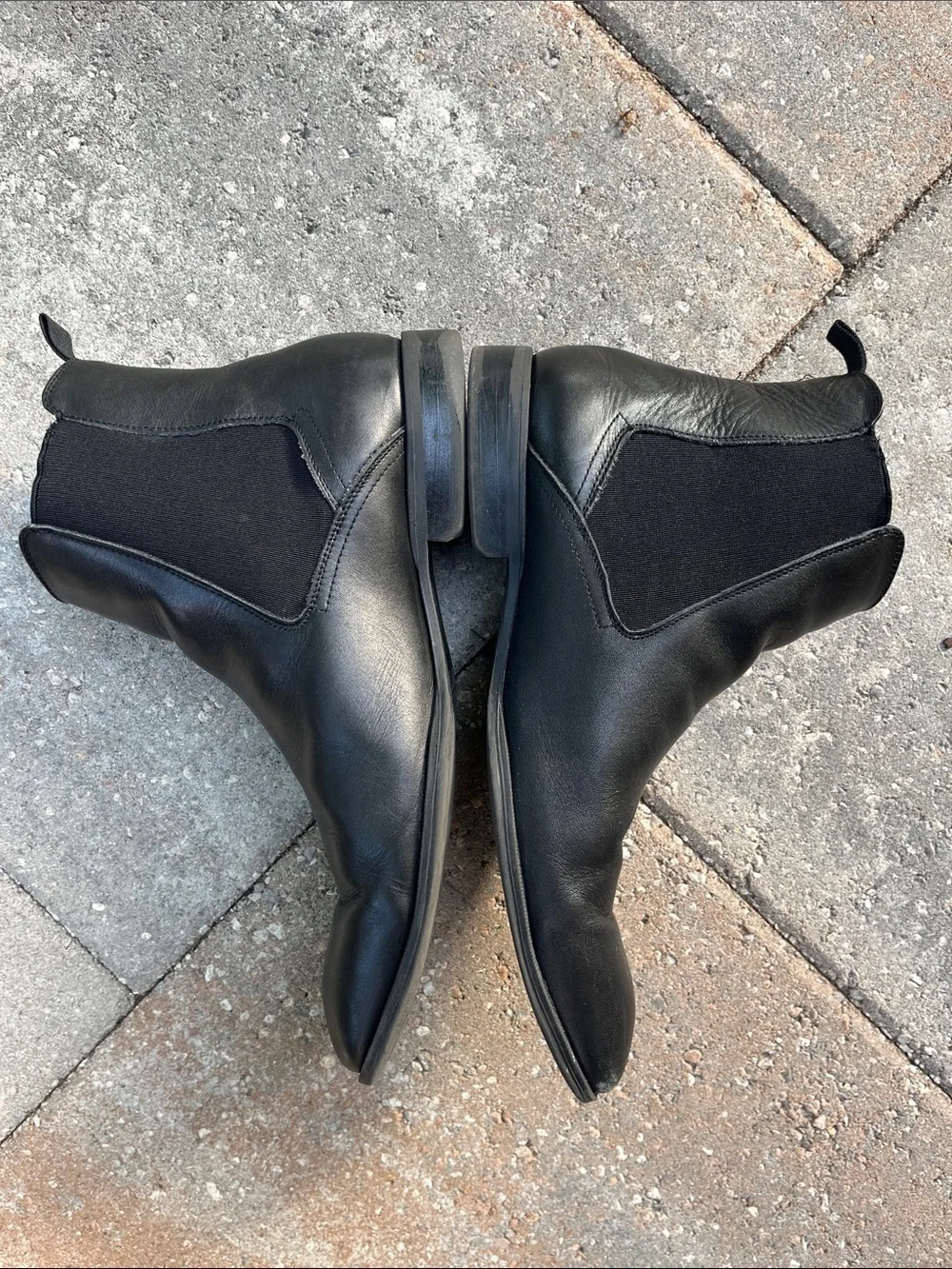 Alfani Leather Chelsea Ankle Boots